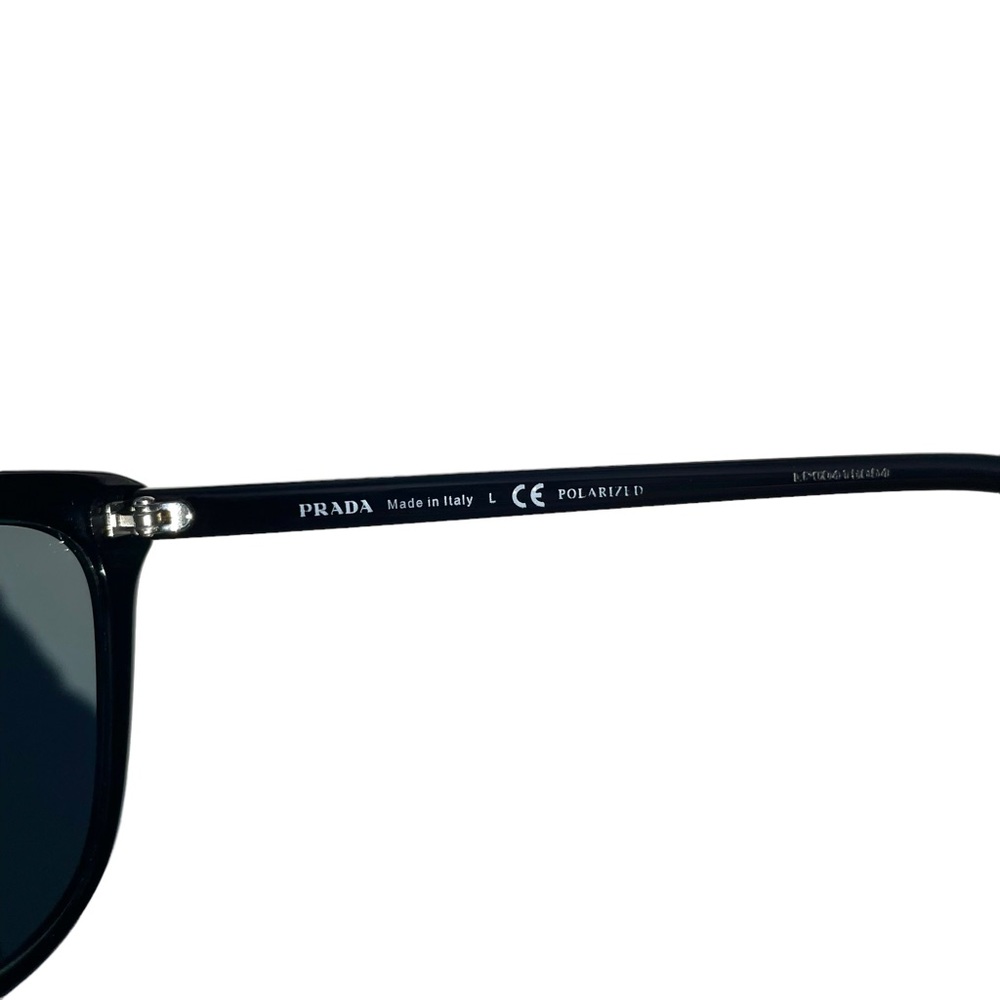 Prada Black Cat-Eye Sunglasses with Dark Lenses - Picture 6 of 12